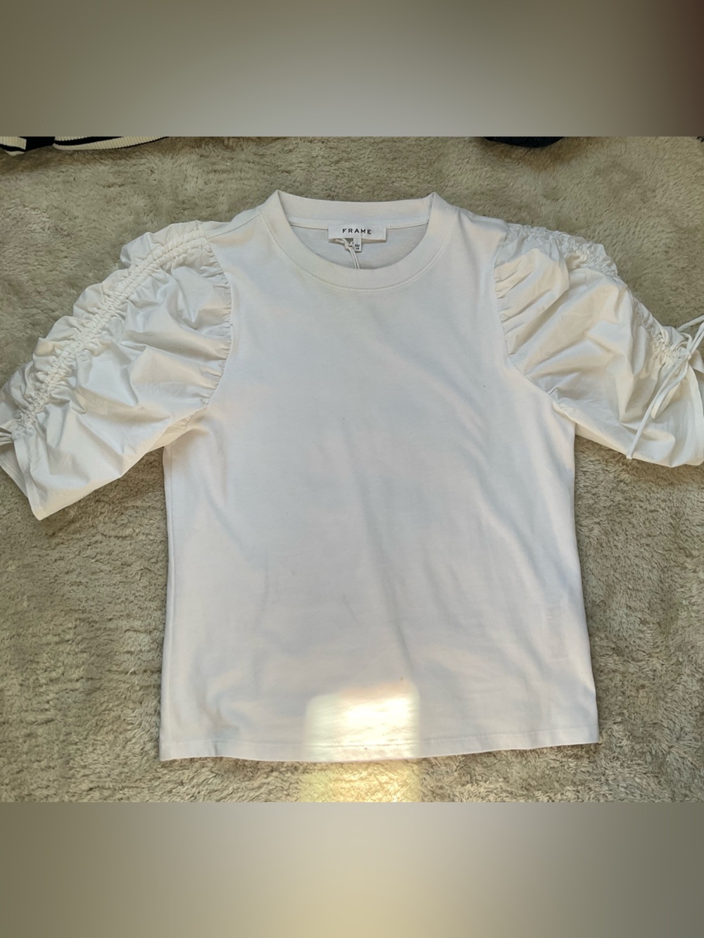 Frame Denim White Womens Top